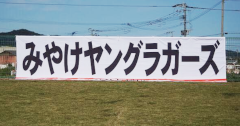 みやけヤングラガーズフラッグ